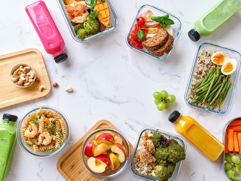 Une sélection de repas équilibrés et colorés